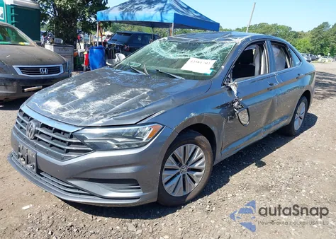 2019 Volkswagen Jetta 1.4T R-Line/1.4T S/1.4T Se from USA, damaged, VIN 3VWC57BU2KM221863